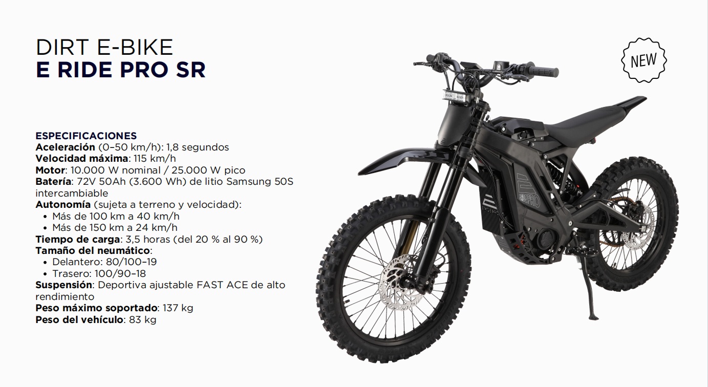 VOLTIA DIRT E-BIKE  PRO SS 2.0